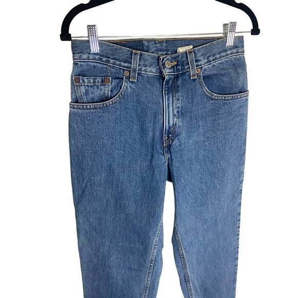 NWT Dead-Stock Y2K Vintage Levi's 550 Jeans 28” Waist Tapered Leg 100% Cotton-sz - Picture 6 of 10